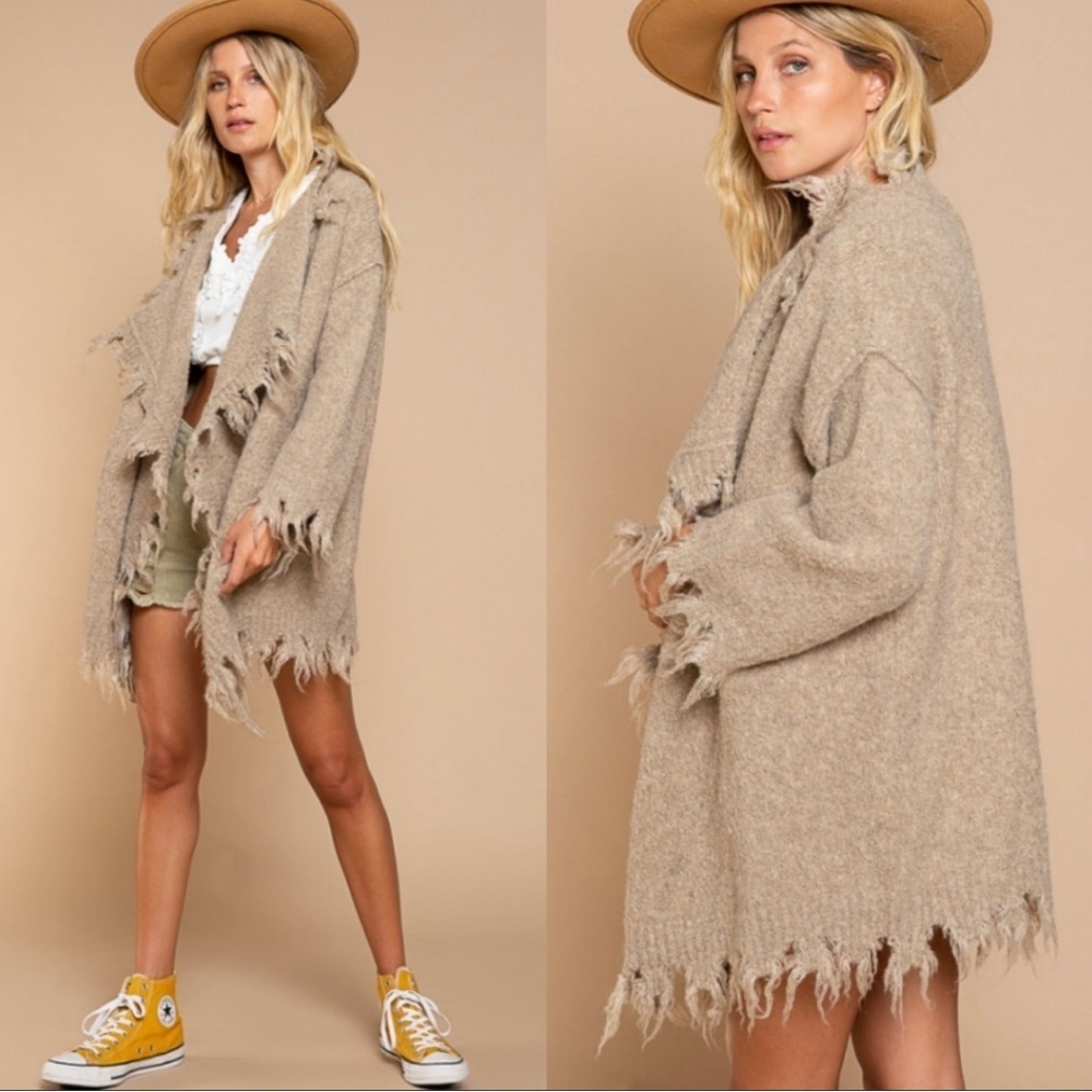 The WREN Waterfall Cardigan Sweater - Picture 3 of 6